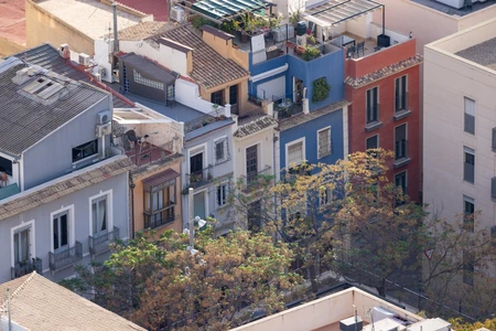 Colorful Urban Buildings