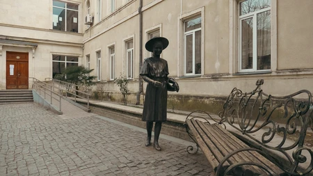 Historic Courtyard Scene
