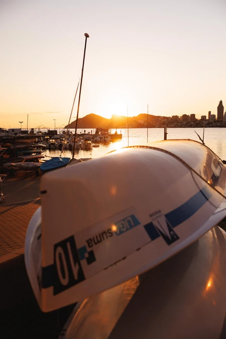 Sunset Over Marina