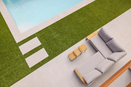 Modern Poolside Patio