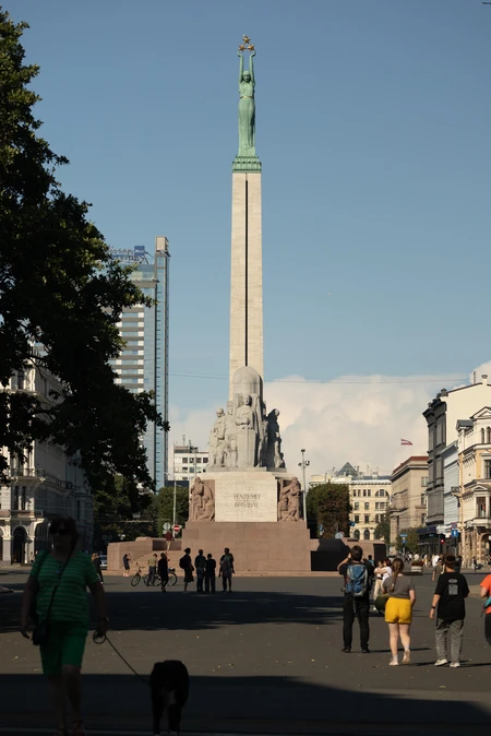 Statue in Urban Square