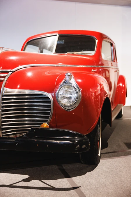 Vintage Red Car
