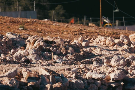 Rocky Terrain Construction Site