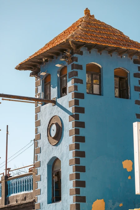 Charming Blue Watchtower