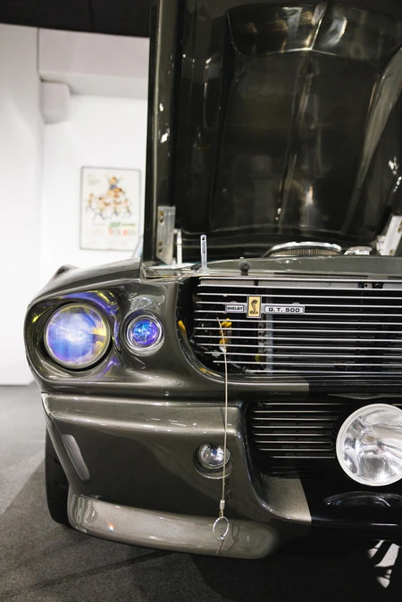 Classic Car Front View