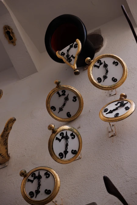 Surreal Clocks on Display