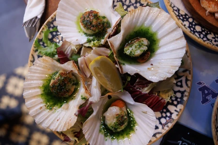 Gourmet Scallop Dish