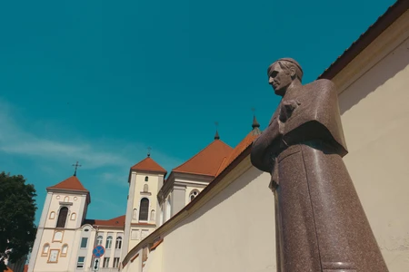 Historical Architecture with Statue