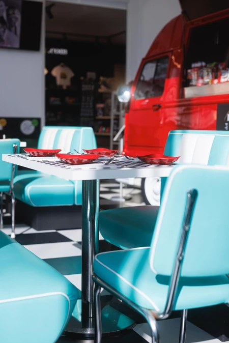 Retro Diner Interior