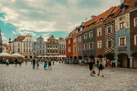 Historic Square in Europe