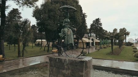 Artistic Park Fountain