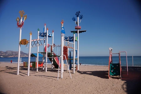 Colorful Beach Playground