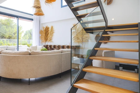 Modern Interior with Staircase