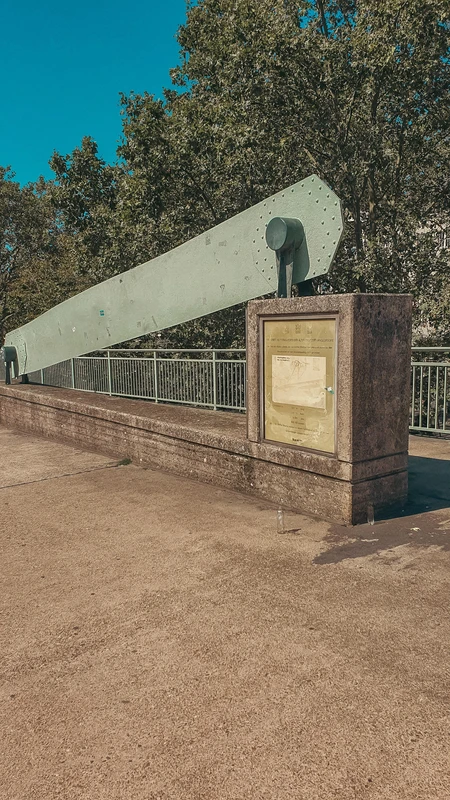 Sculpture and Walkway