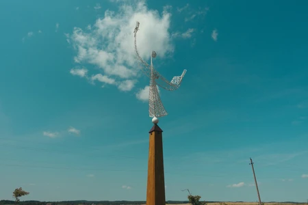 Monument Against Blue Sky