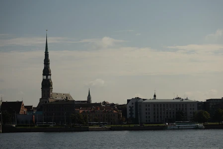 Skyline View with Historic Church