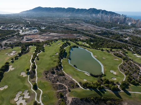 Aerial View of Golf Course