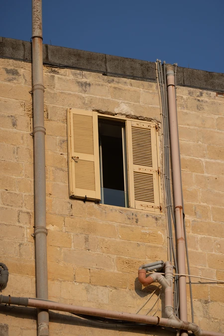 Rustic Shuttered Window