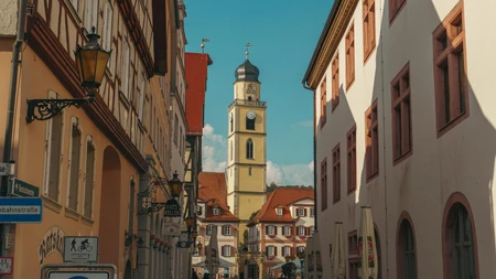 Charming European Street View
