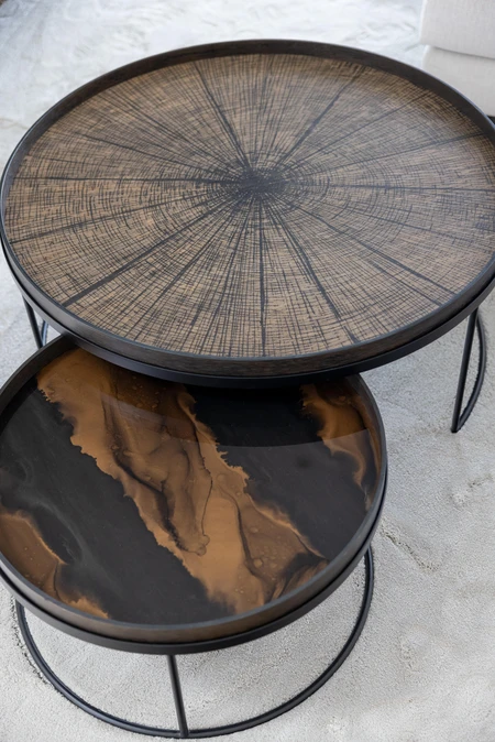 Modern Nested Coffee Tables