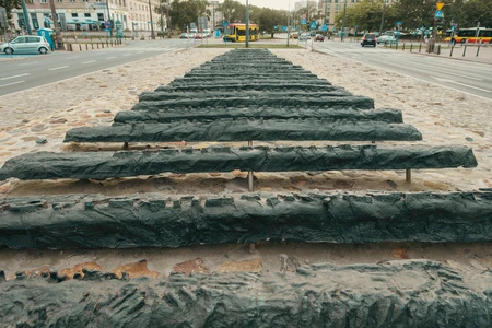 Urban Stone Pathway