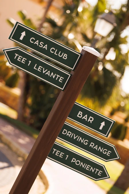 Resort Direction Signs