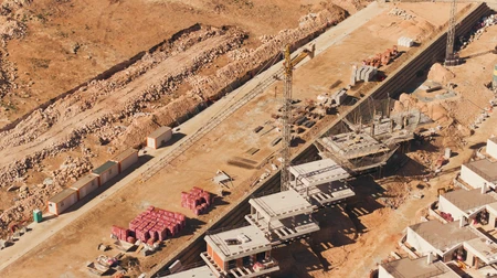 Construction Site Aerial View