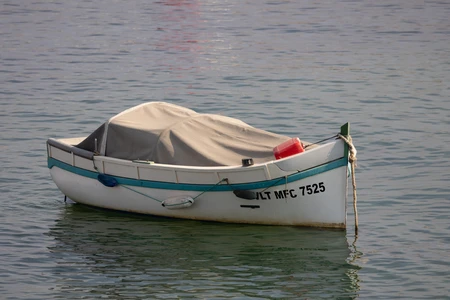 Serene Boat on Calm Waters