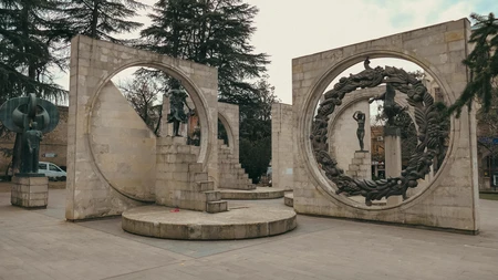 Sculptural Stone Circle