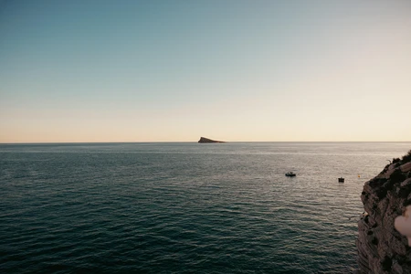 Serene Seascape at Sunset