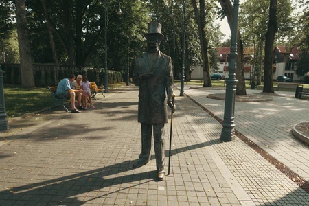 Statue in a Park
