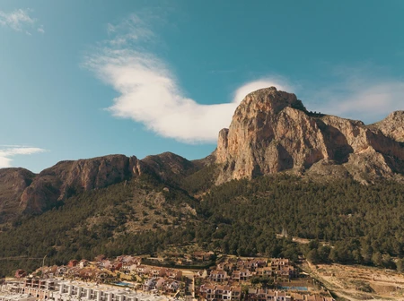 Mountain View in Serene Landscape