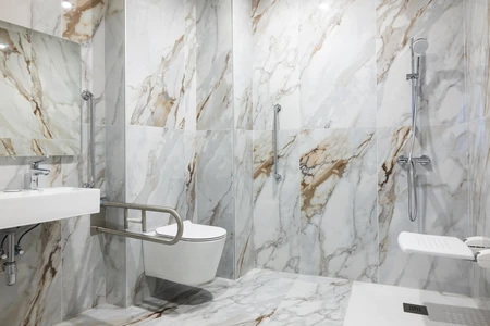 Modern Marble Bathroom