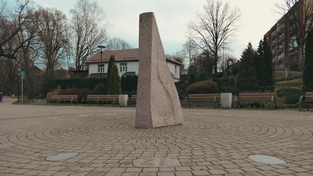 Urban Sculpture in Park