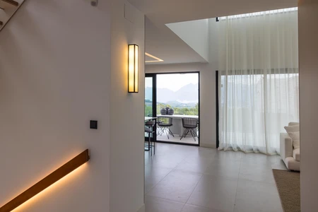 Modern Interior with Scenic View