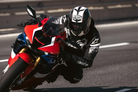 High-Speed Motorcycle Ride