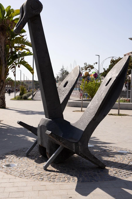 Anchor Monument in Urban Setting