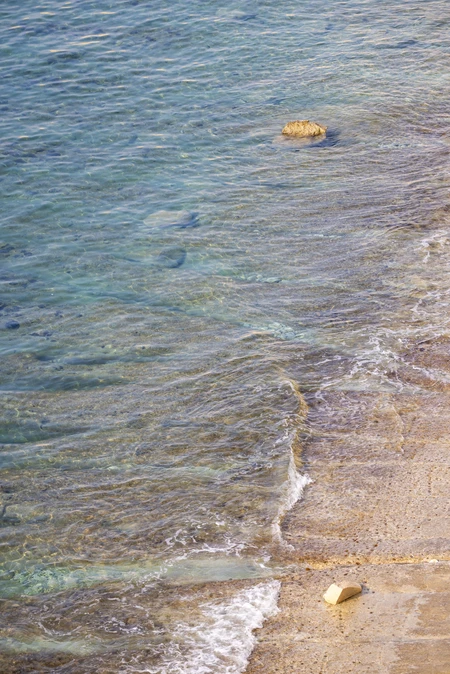 Coastal Shoreline with Clear Water