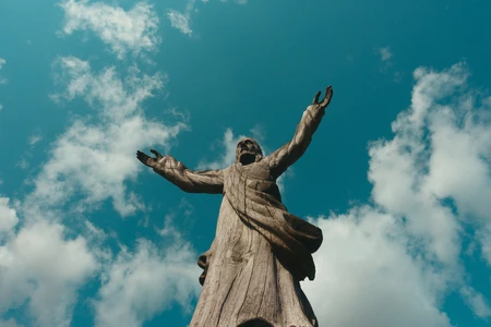 Majestic Statue Against the Sky