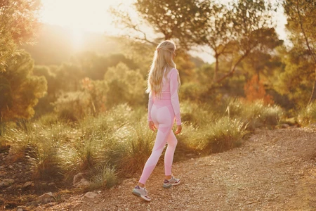 Sunlit Nature Walk