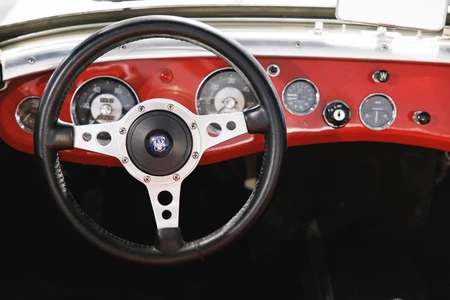 Vintage Car Dashboard