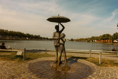 Statue by the Lake