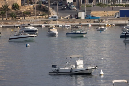 Boats in a Harbour