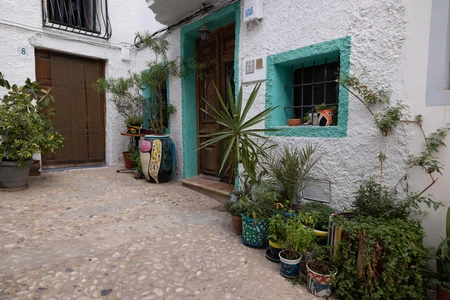 Charming Mediterranean Courtyard