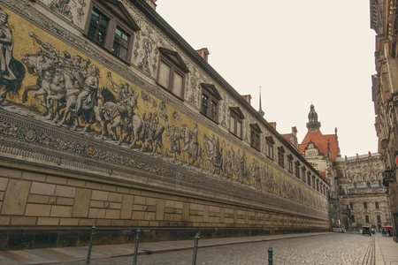 Historic Mural in Urban Setting