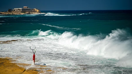 Coastal Waves and Distant Structure