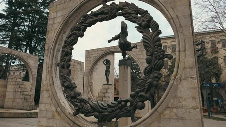 Sculpture in Urban Setting