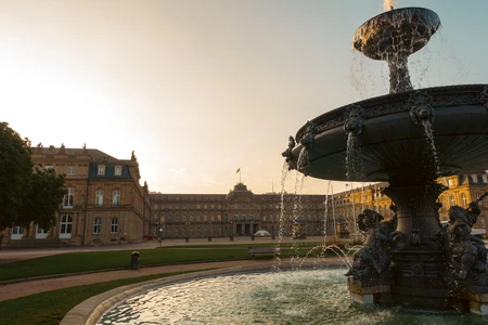 Historic European Fountain