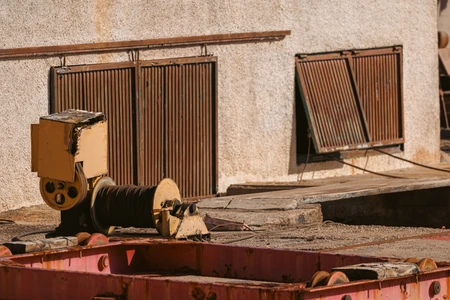 Rustic Industrial Scene