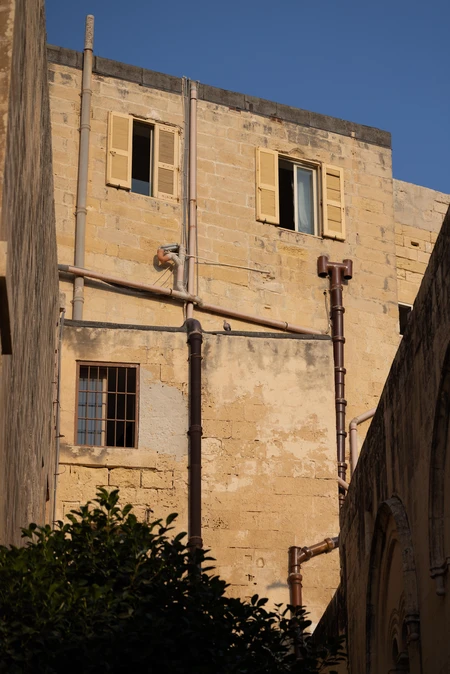 Historic Stone Building Exterior